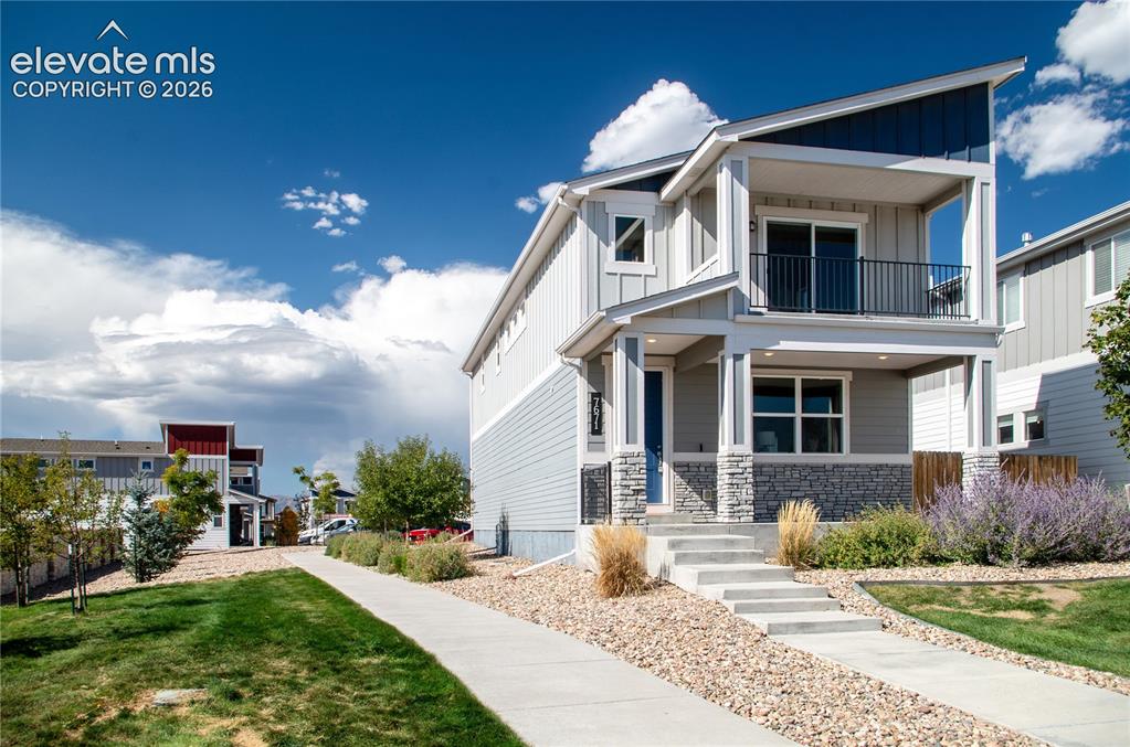 Caption: Front of home
