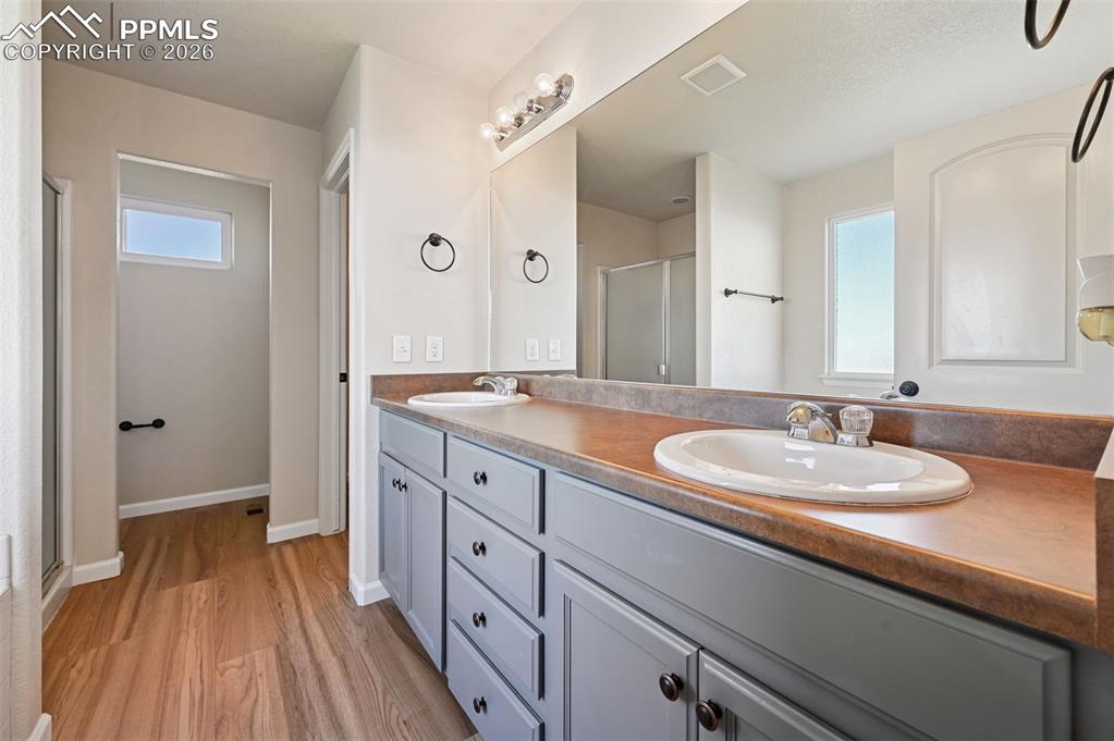 Image 19 of 34: dual vanity