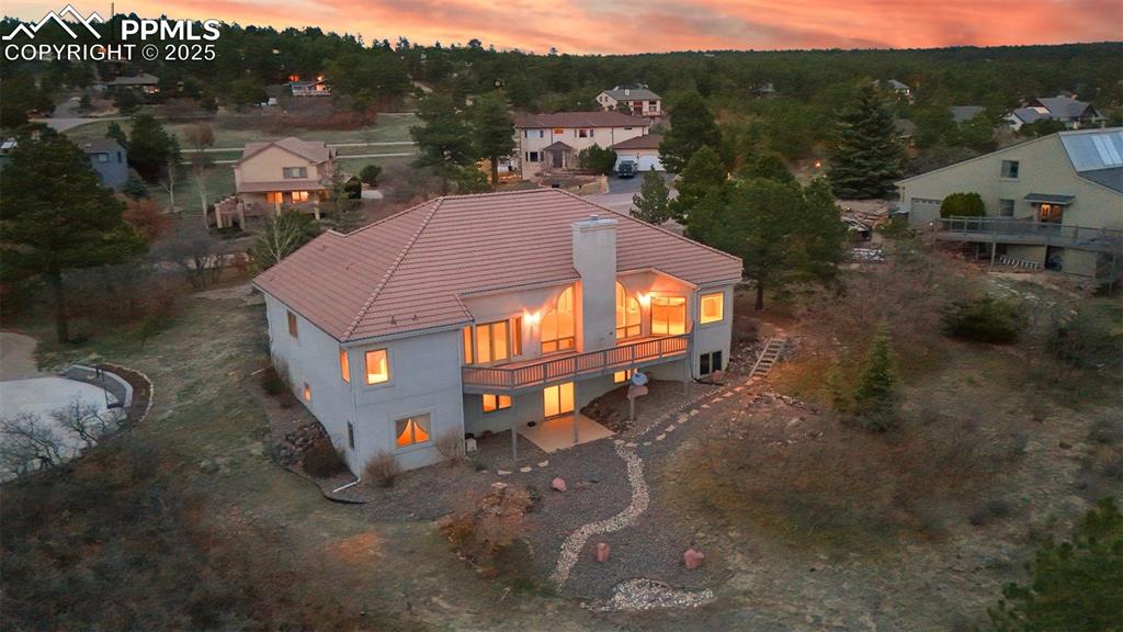 Image 46 of 48: Birds eye view of property