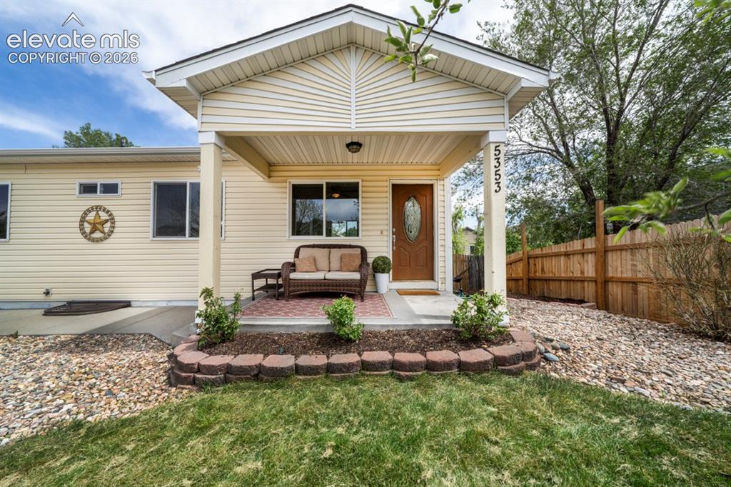Image 2 of 41: covered front porch