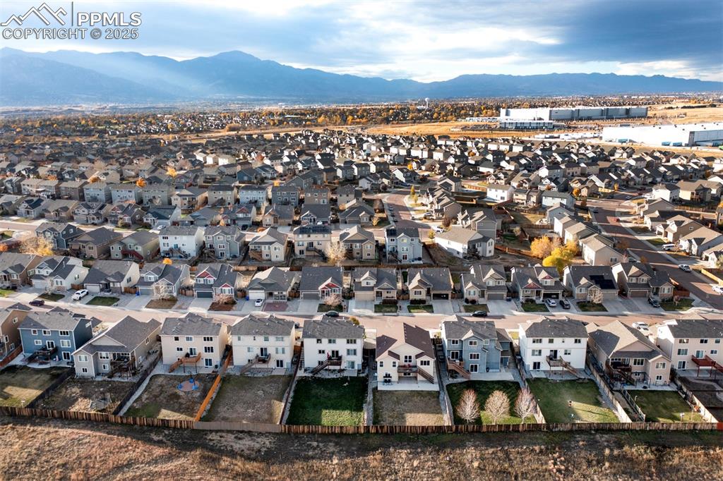 Image 42 of 45: Aerial overview of property
