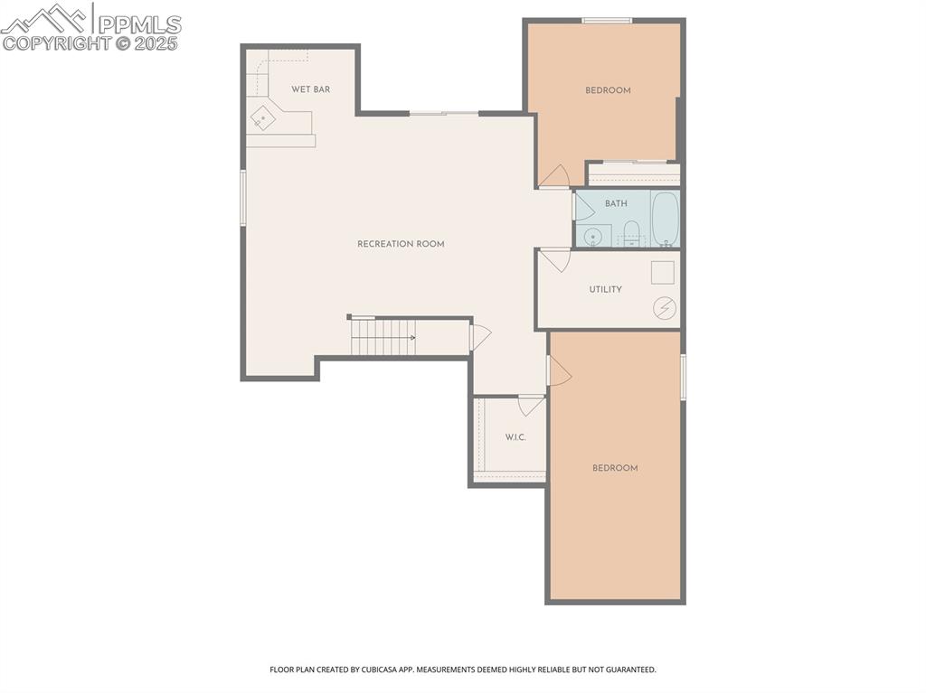 Image 43 of 45: View of basement floor plan