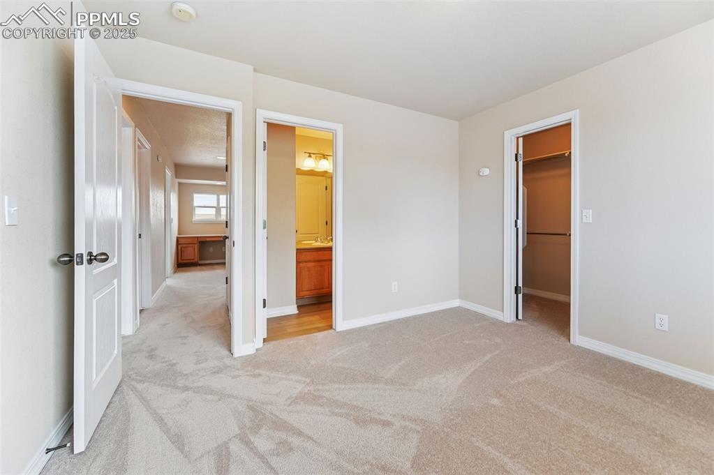 Image 38 of 46: Upstairs 3rd bedroom with private bath access