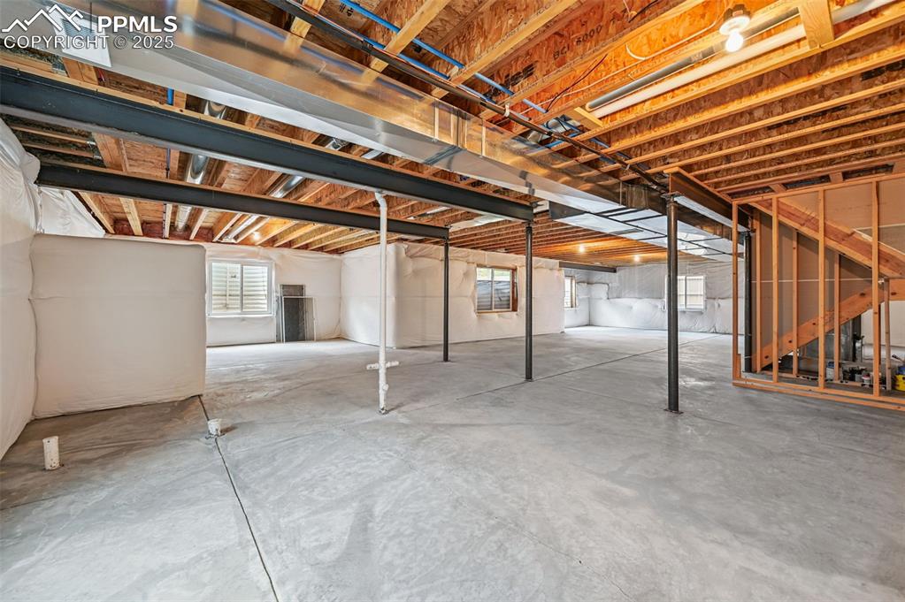 Image 42 of 46: basement from NE viewpoint