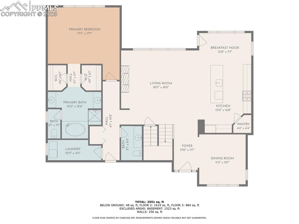 Image 45 of 46: Main Floor layout and floorplan