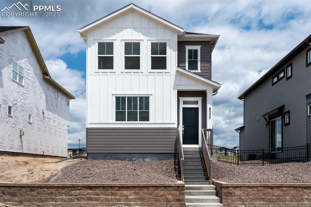 Caption: Front of Structure