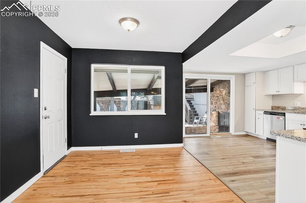 Image 10 of 37: Dining area just off the kitchen