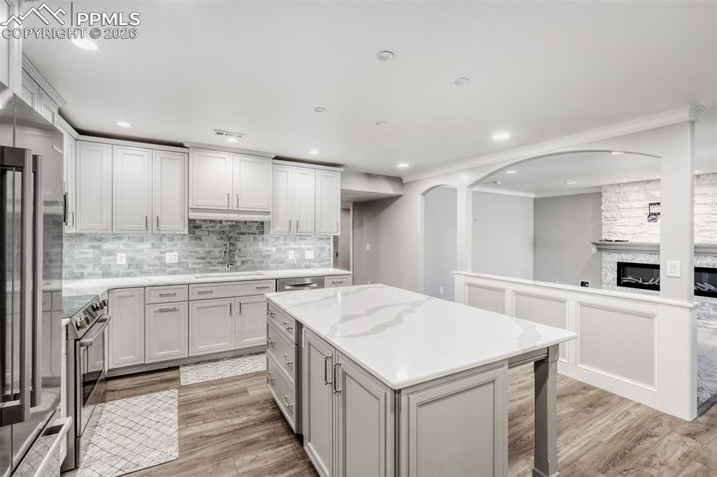 Image 27 of 39: Basement 2nd kitchen