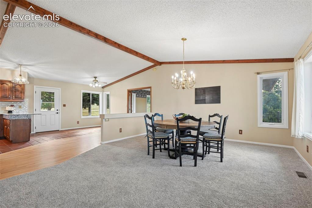 Image 14 of 50: Spacious dining area