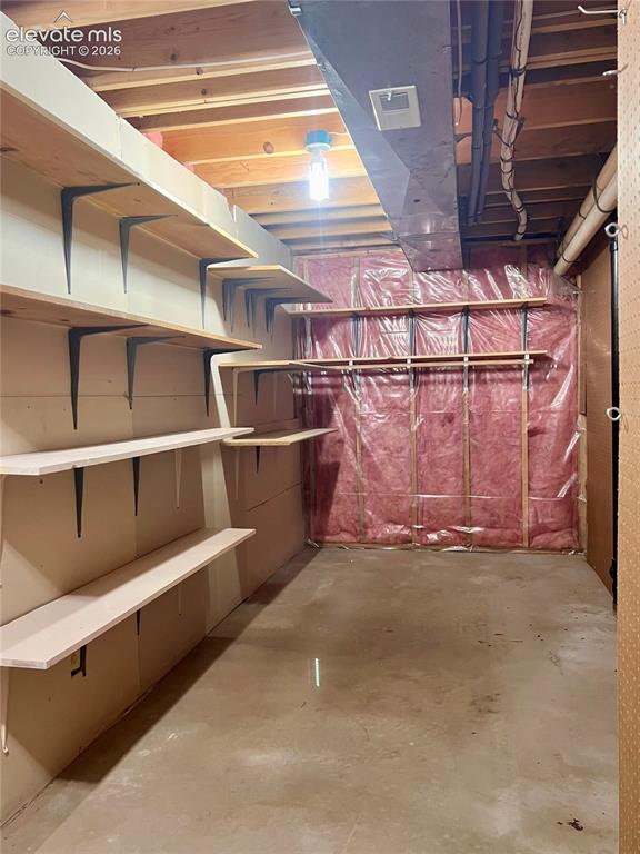 Image 36 of 50: Furnace/Storage Room in Basement