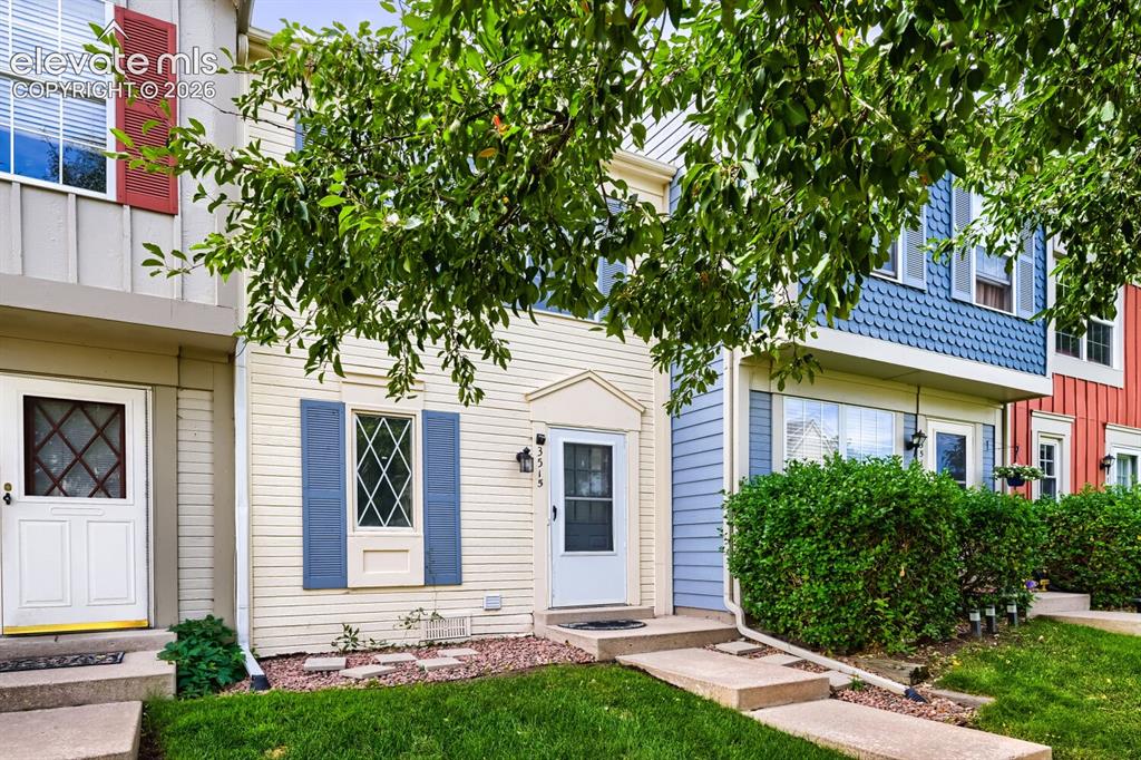 Image 1 of 23: Exterior featuring horizontal siding, decorative window shutters, and a wel