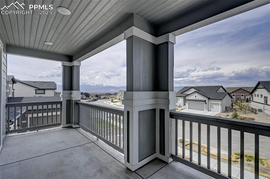 Image 15 of 23: Balcony from primary suite and upper level