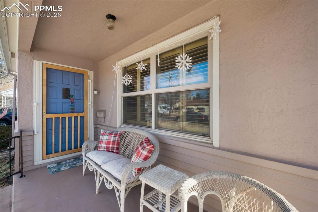 Image 23 of 28: Covered front porch