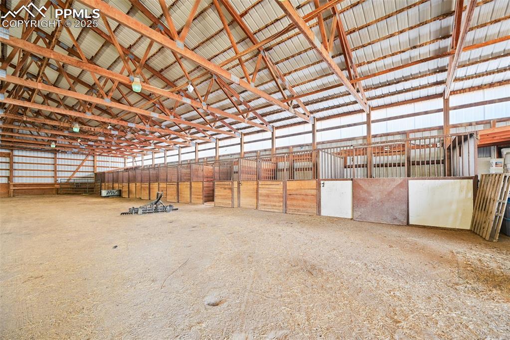 Image 29 of 43: View of horse barn