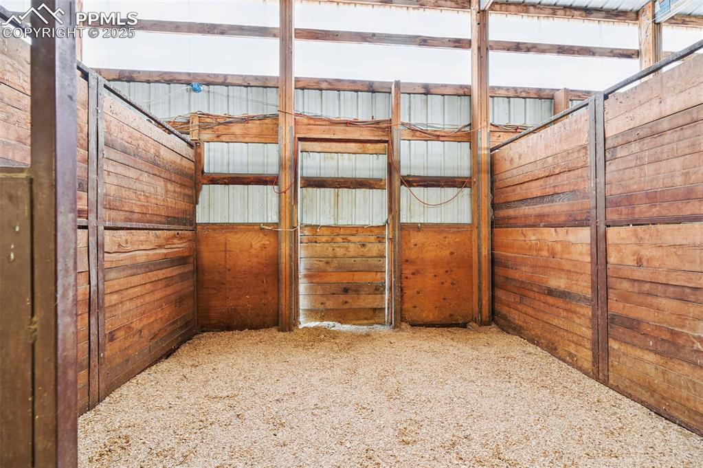 Image 30 of 43: View of horse barn