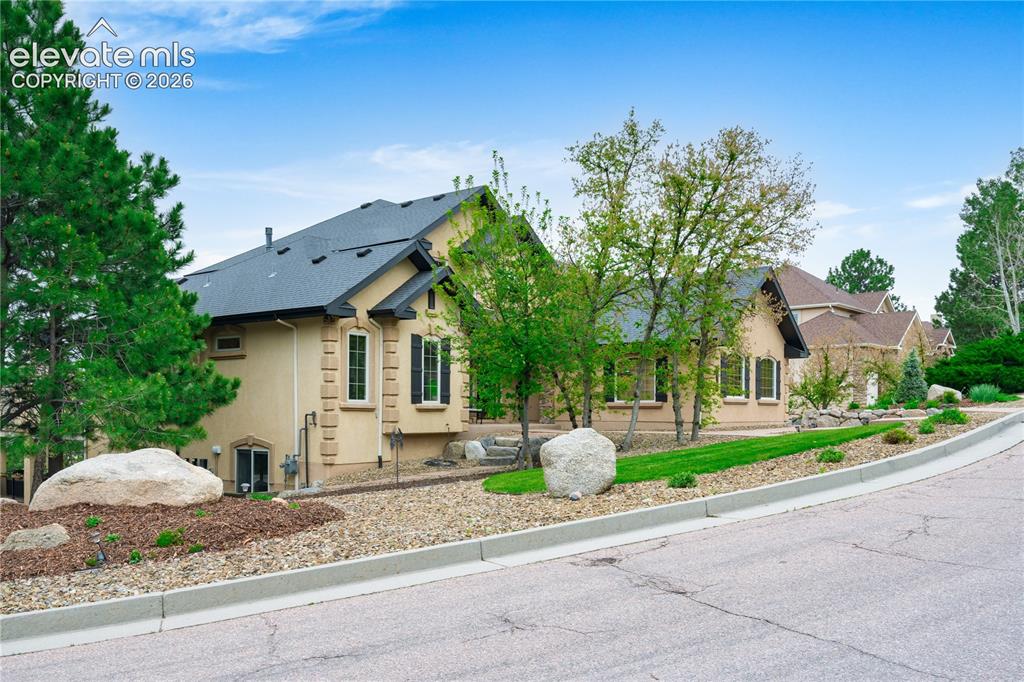 Image 2 of 47: Large corner lot with sweeping views