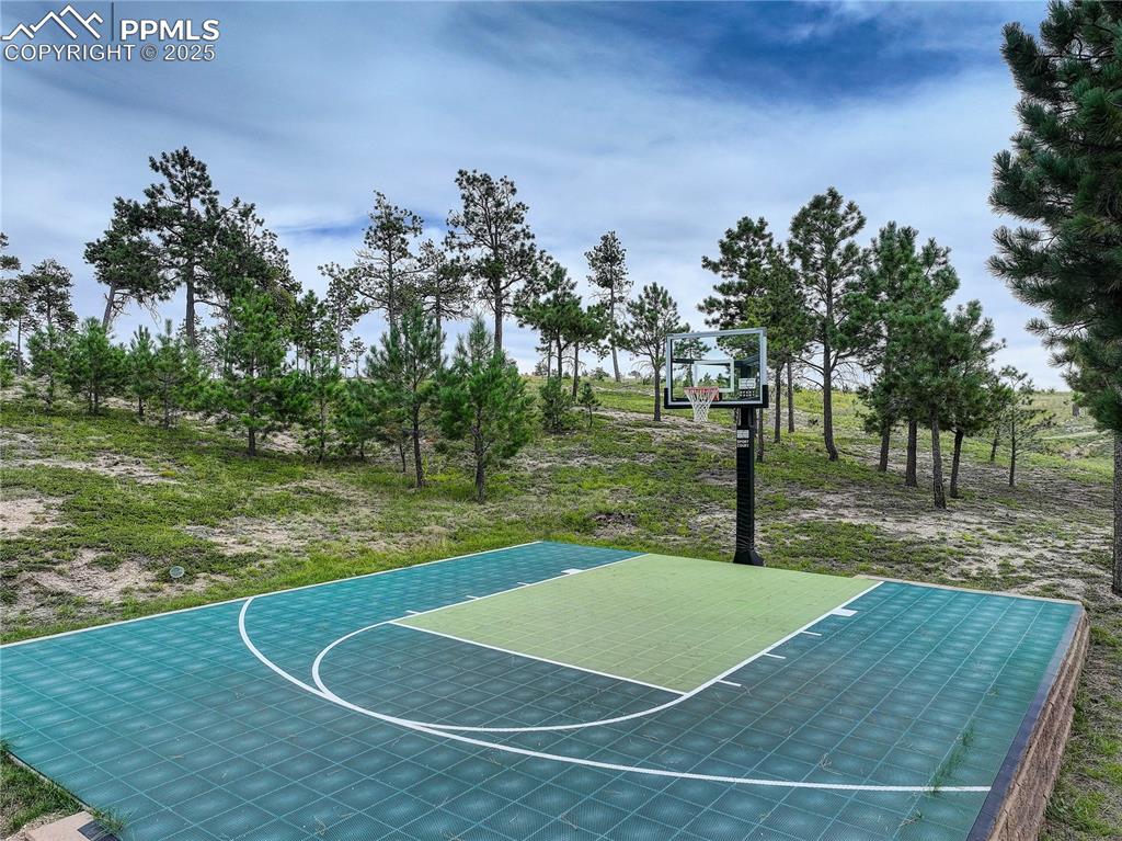 Image 37 of 41: Basketball court