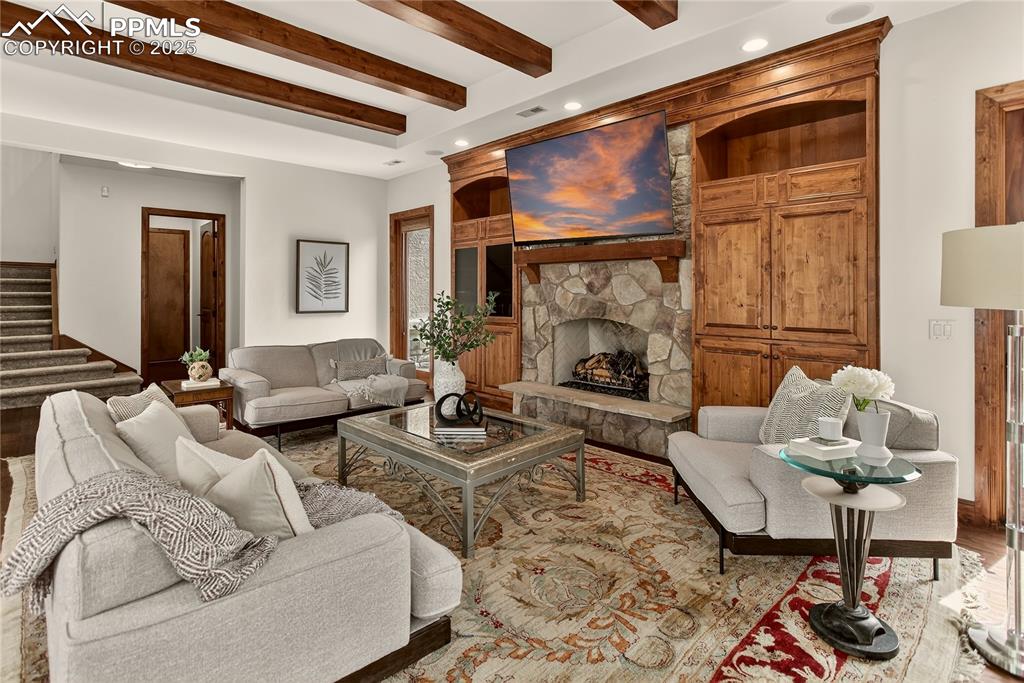 Image 6 of 41: Living room - main level