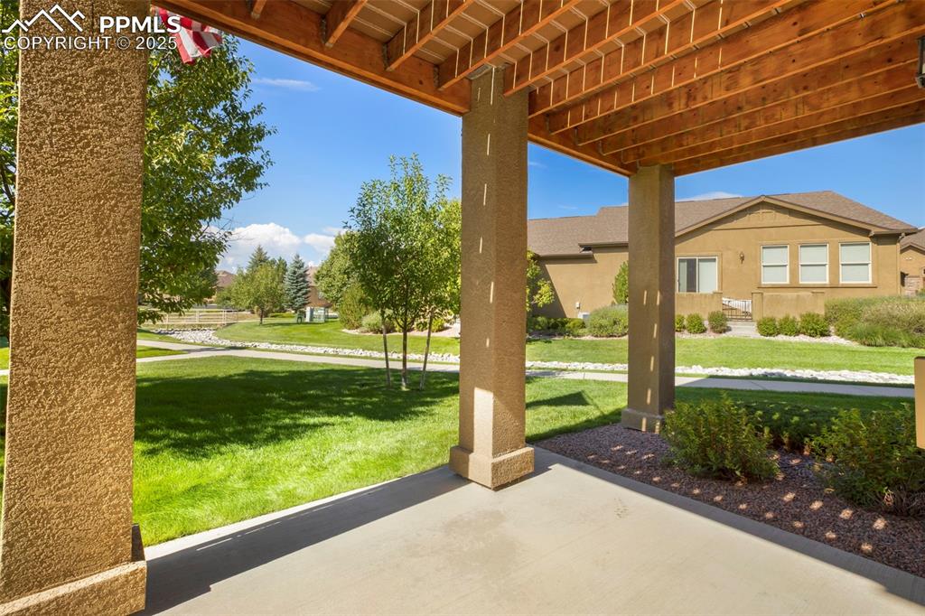 Image 23 of 33: Concrete Patio w/Easy Access to Walking Path!