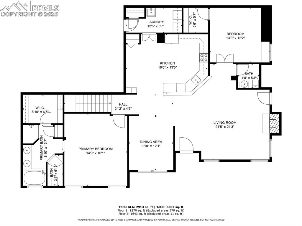 Image 32 of 33: Main Level Floor Plan!