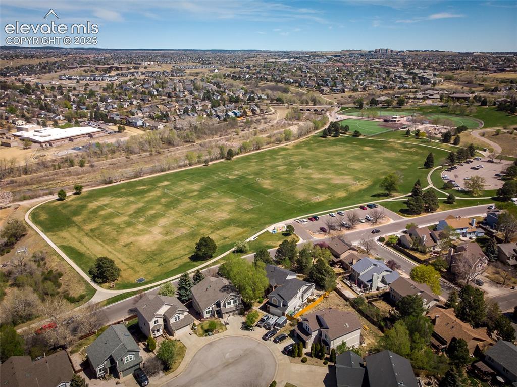 Image 48 of 50:
Home on cul-de-sac with Cottonwood Park.