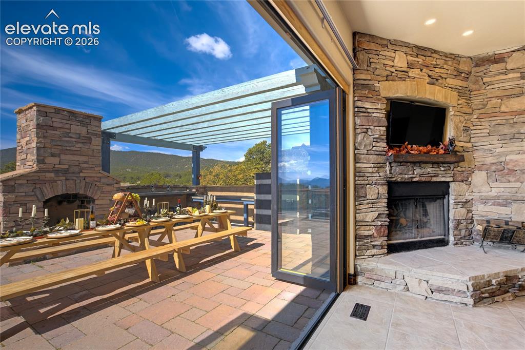 Image 12 of 50: Custom Smoker and gas hookups for the outdoor kitchen!