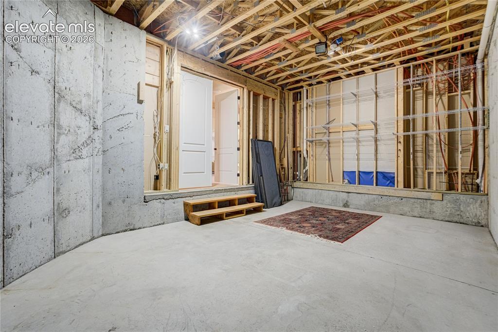 Image 37 of 50: Could be a theater, wine cellar, gym or whiskey tasting room