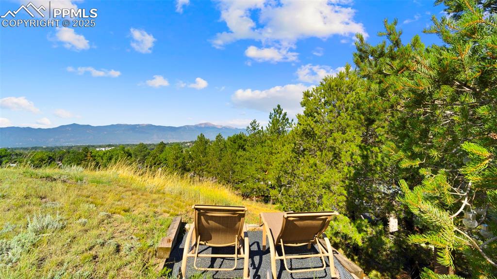 Image 10 of 46: View of mountain background