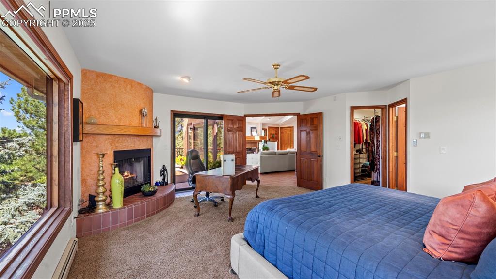 Image 27 of 46: Double doors to lead into your bedroom oasis.