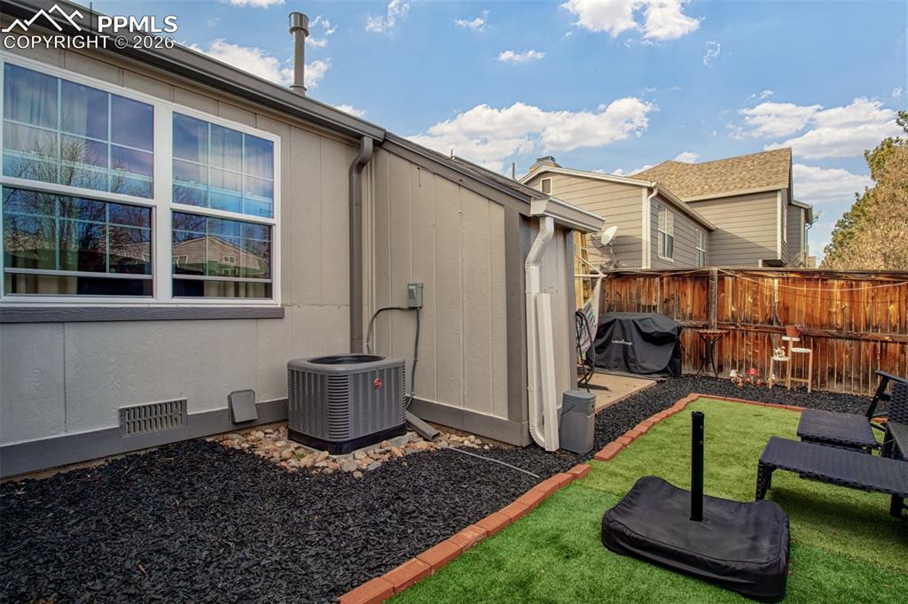 Image 17 of 17: A/C for those warm Colorado days. 