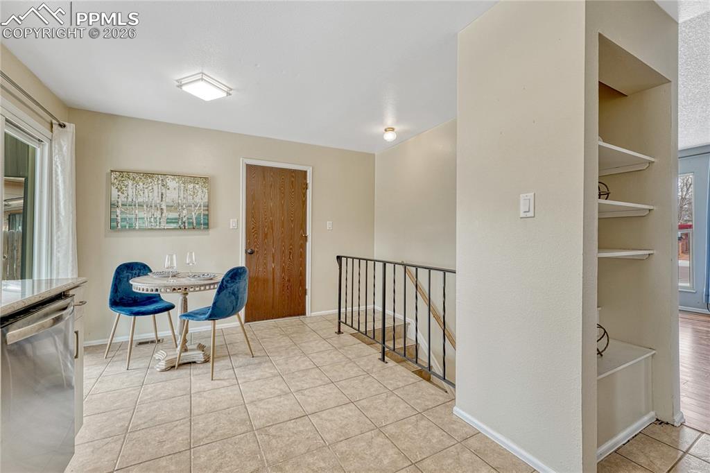 Image 15 of 49: Built in shelving for more storage