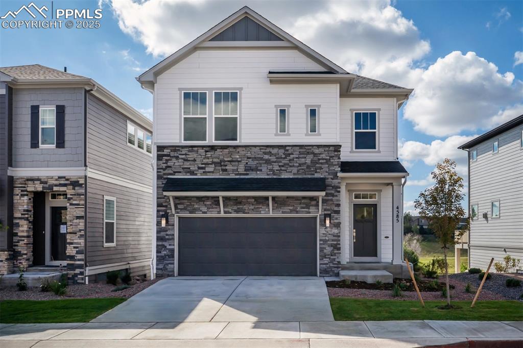 Caption: Front of Structure