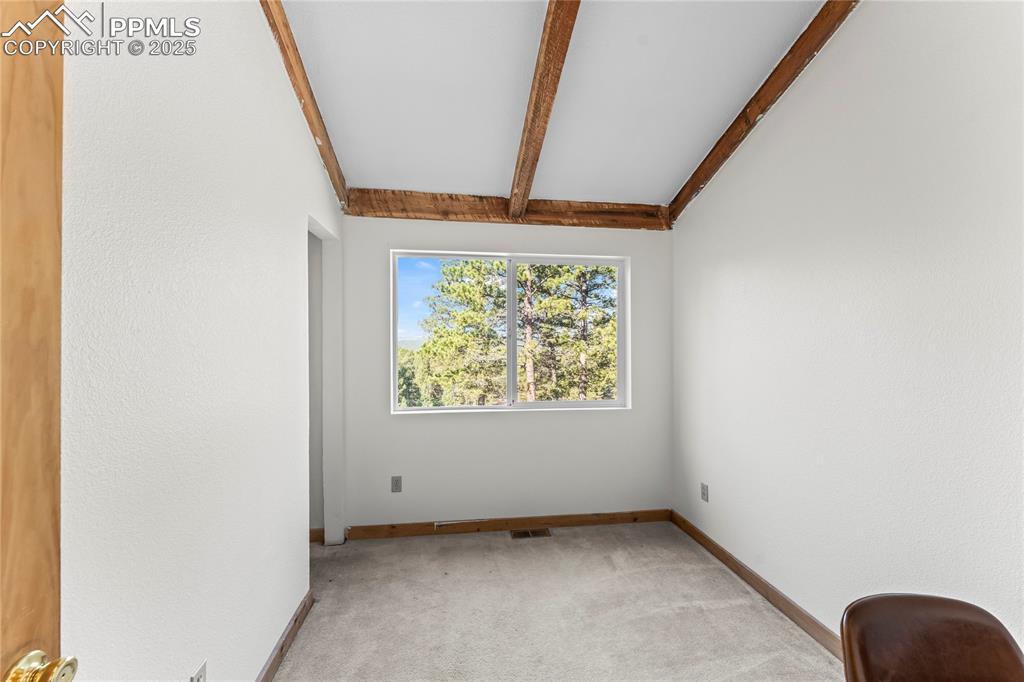 Image 14 of 39: One of three upstairs bedrooms with closet