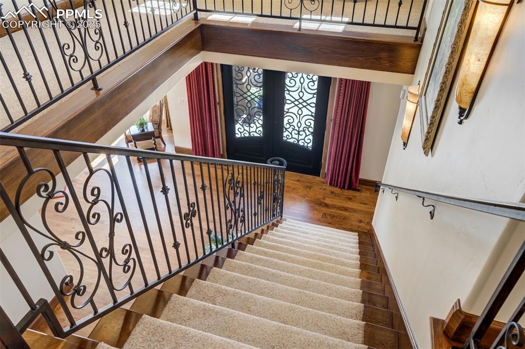 Image 31 of 50: Elevator can be taken to second floor or the staircase.