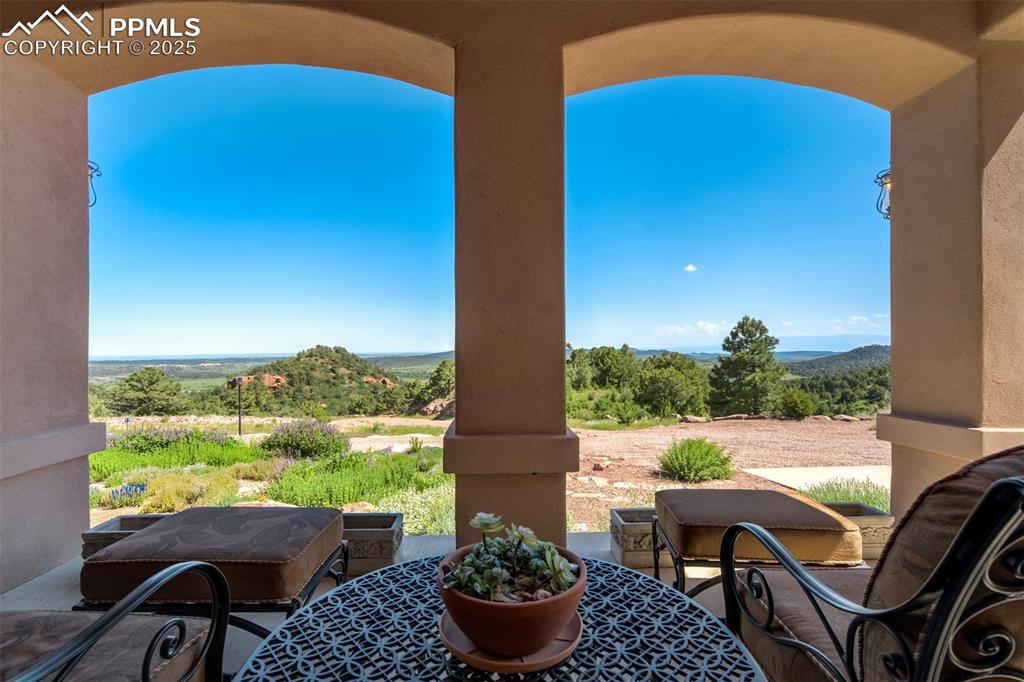 Image 46 of 50: Views from front veranda, located off of the kitchen.