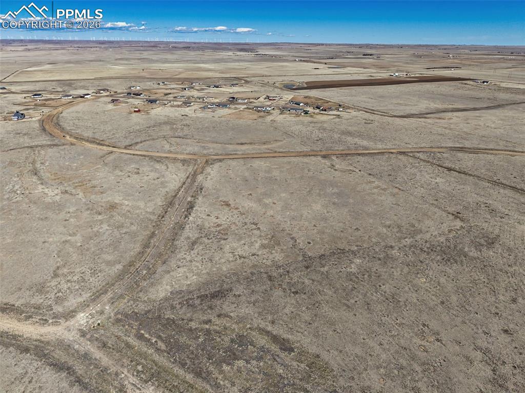 Image 6 of 12: Aerial View – Community Layout – Elevated perspective showcasing the lot’s 