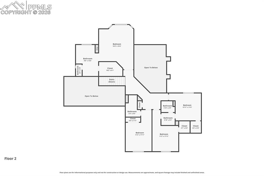 Image 42 of 44: Upstairs Layout