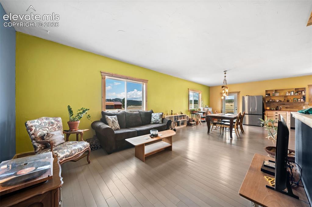 Image 5 of 41: Open-concept living space filled with natural light.