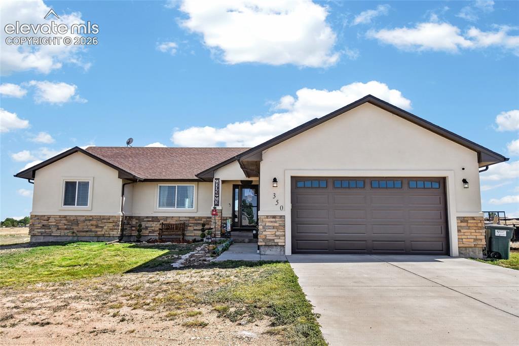 Image 2 of 38: Welcome to a newly built ranch style home in Pueblo West!