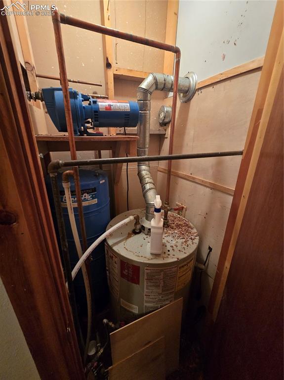 Image 16 of 23: Utilities featuring water heater