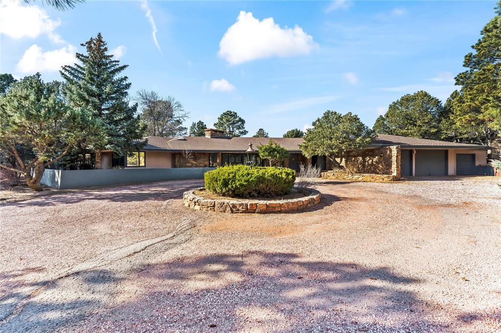 Caption: Front of Structure