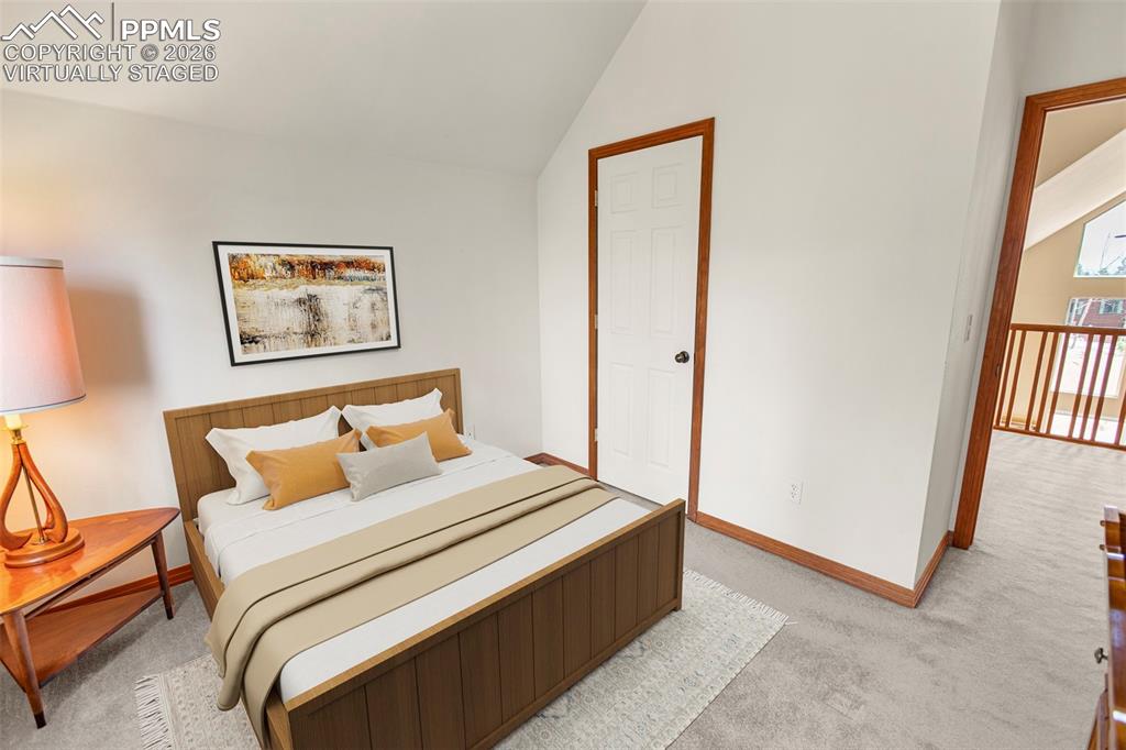 Image 21 of 26:  Upper Level Bed 3 - Virtually Staged