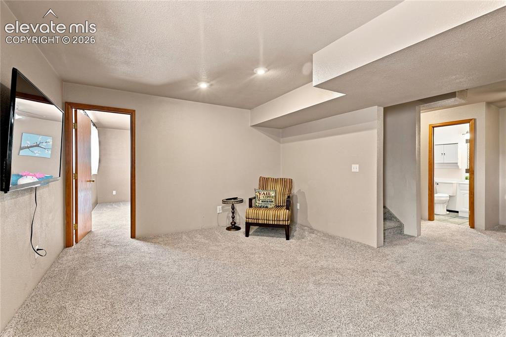 Image 22 of 27: Basement family room