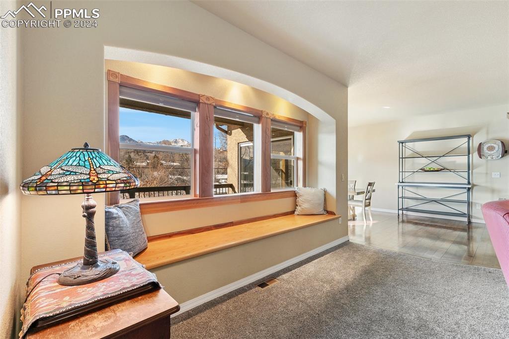 Image 8 of 39: Mountain views from west facing windows.