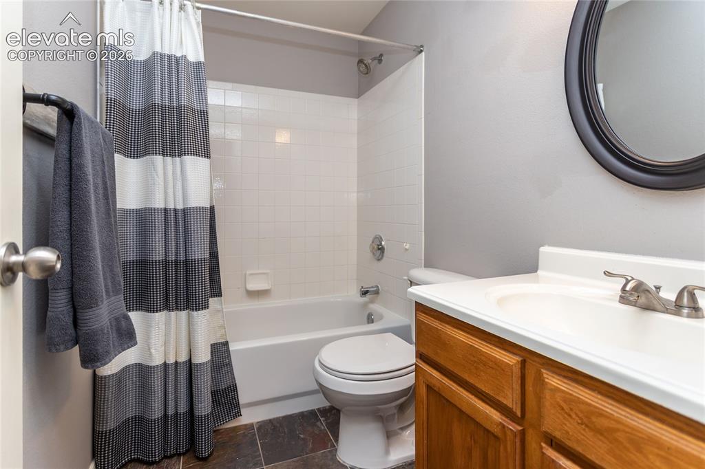 Image 44 of 50: Full bathroom in basement