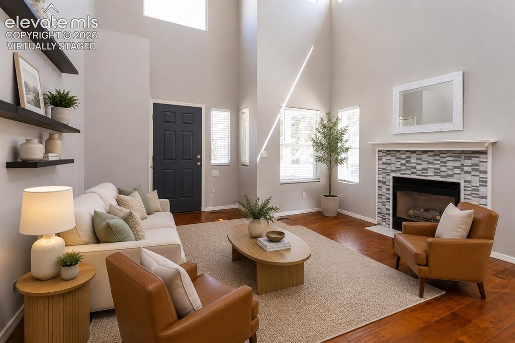 Image 8 of 50: Virtually staged living room