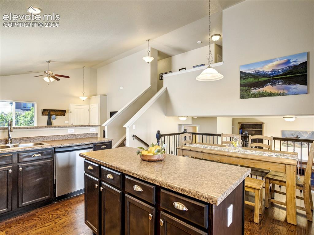 Image 12 of 39: Great functional kitchen with new dishwasher