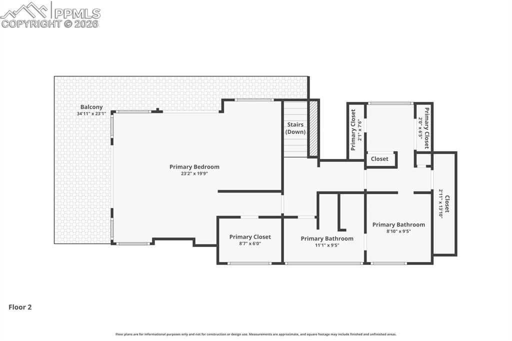 Image 48 of 49: 2nd Floor Master Retreat