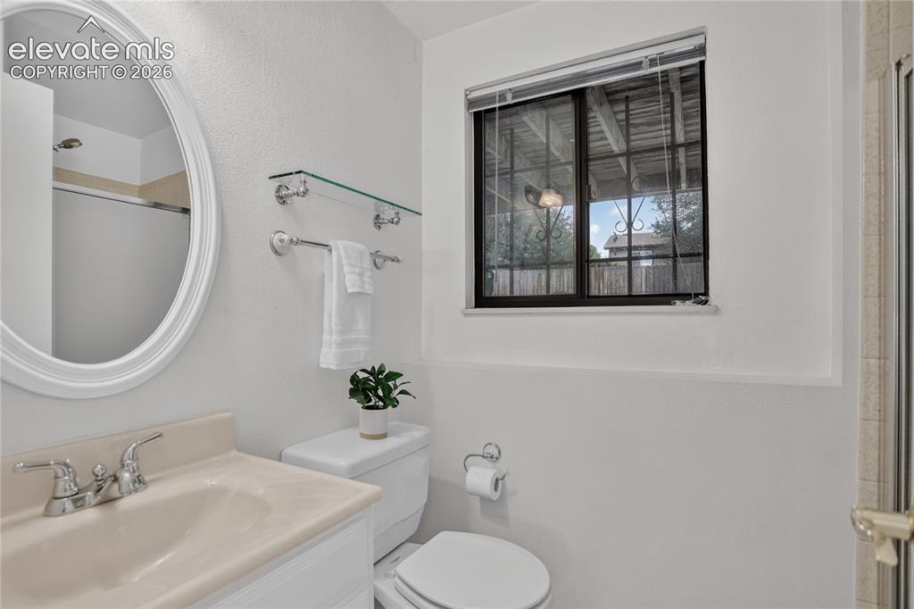 Image 18 of 21: Guest bath - lower level