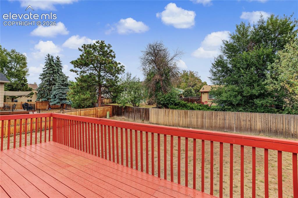 Image 8 of 21: Deck for outdoor dining or relaxation